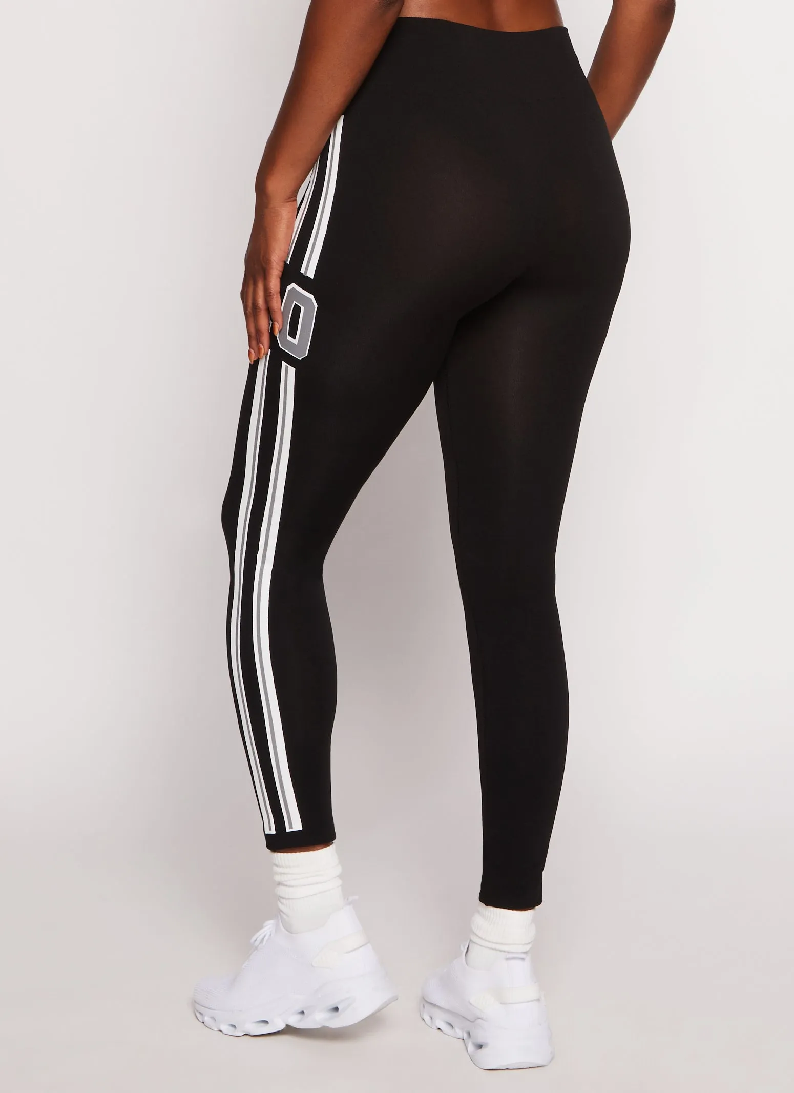 10 Varsity Striped Leggings