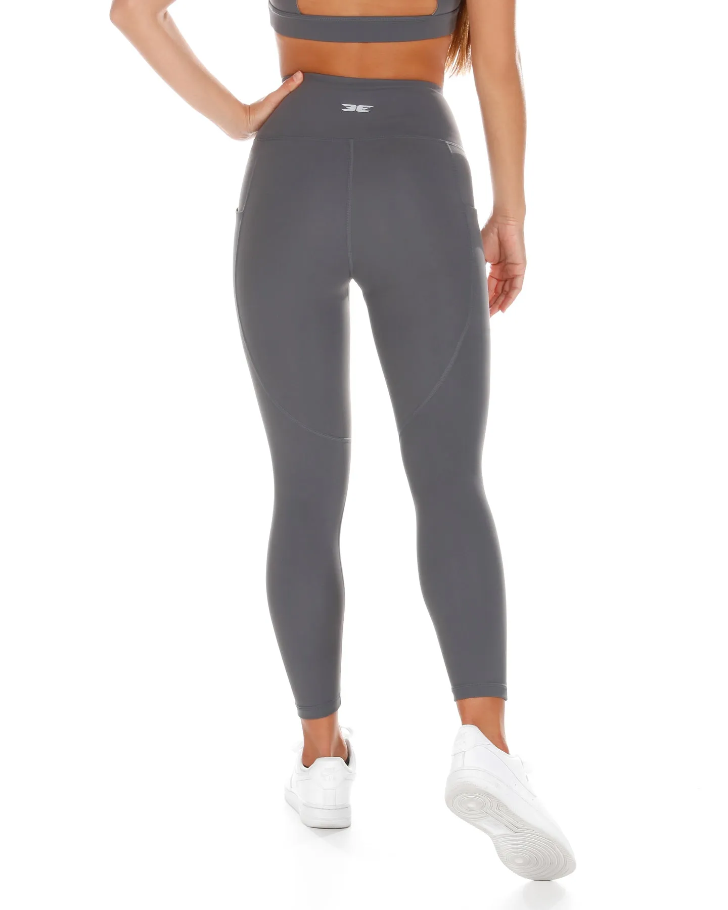 7/8 Lunar Ascend Leggings - Grey