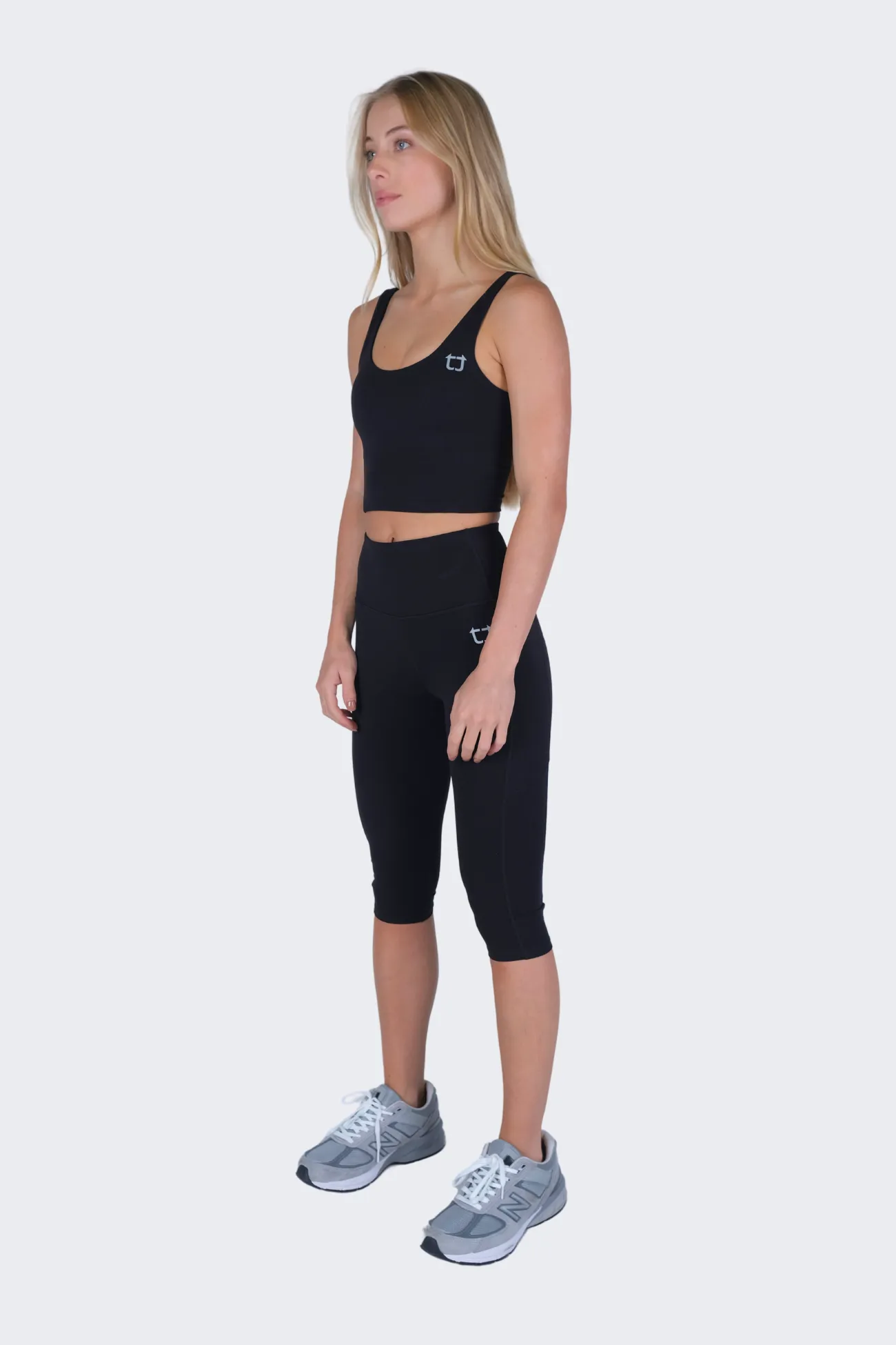 Ardor 3/4 Highwaisted Leggings - Black