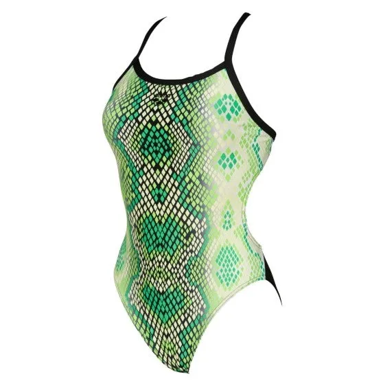 Arena Snake Skin Challenge Back One Piece