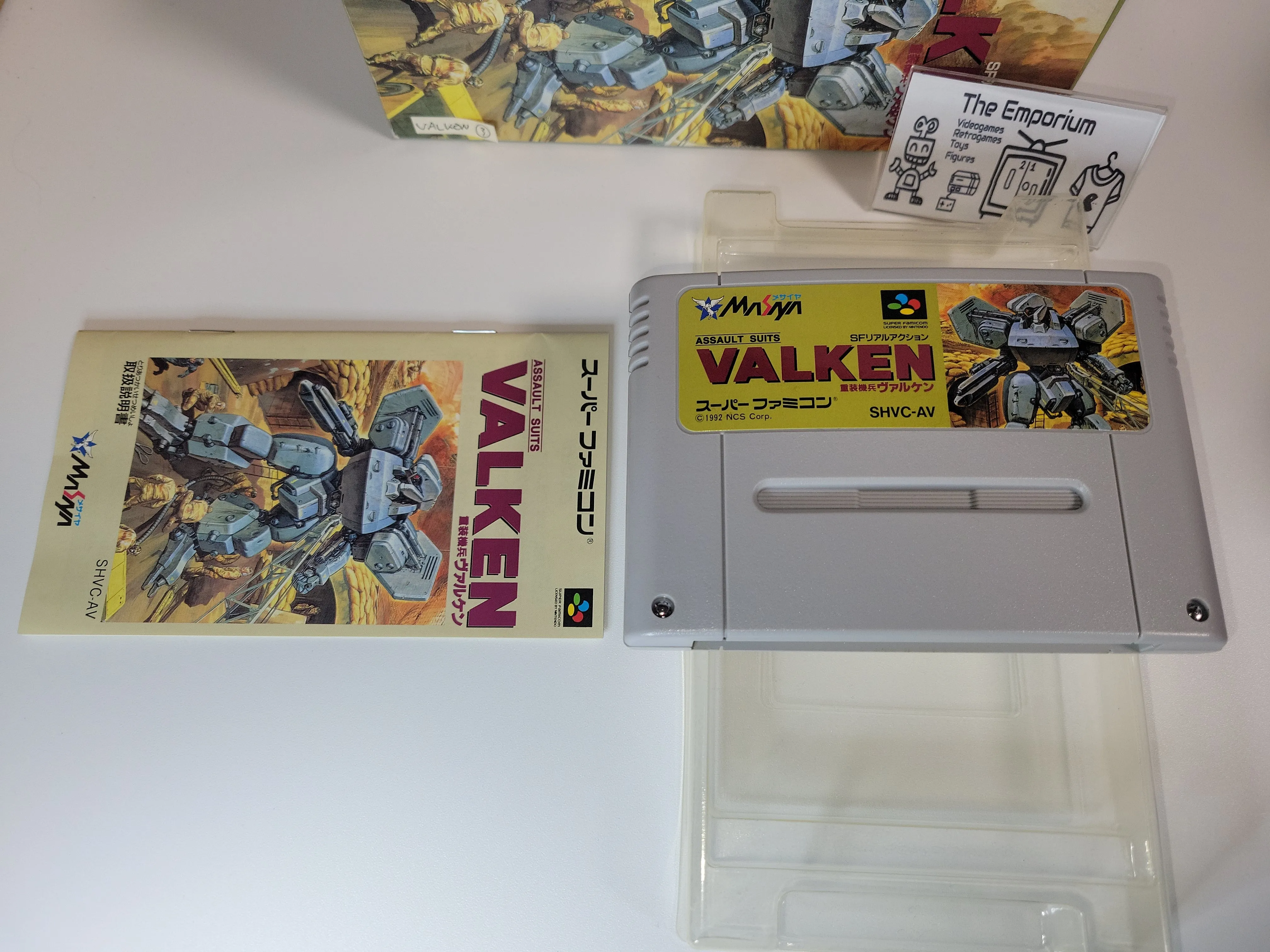 Assault Suits Valken - Nintendo Sfc Super Famicom