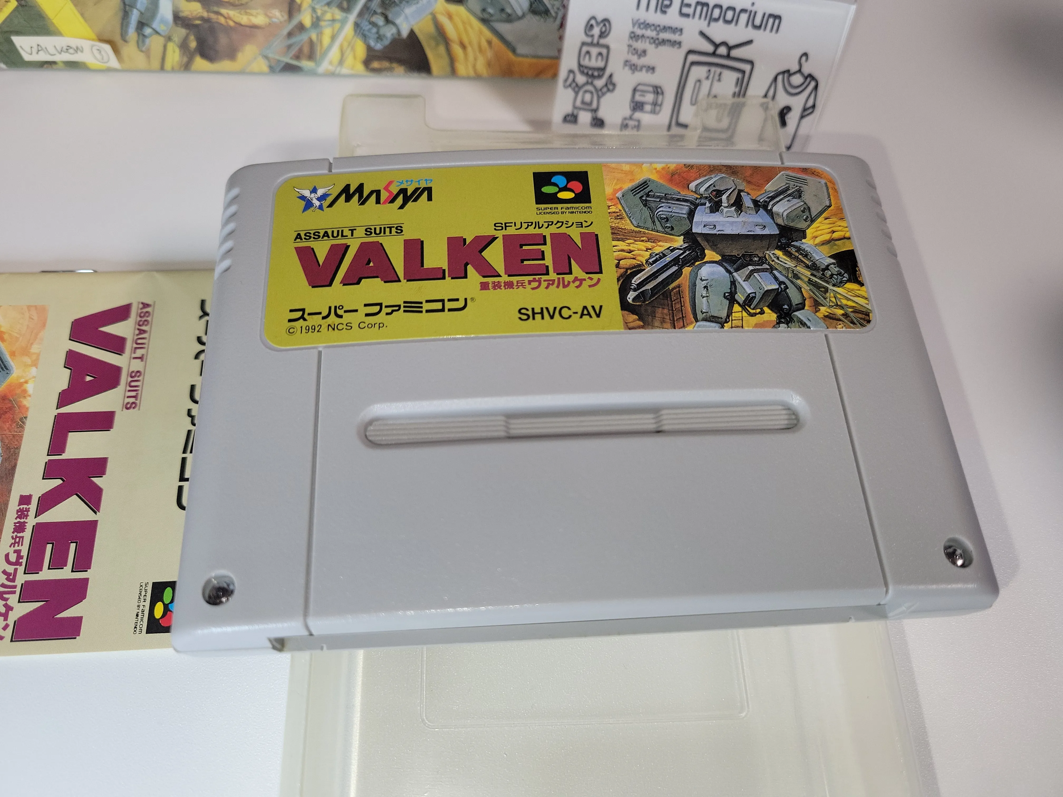 Assault Suits Valken - Nintendo Sfc Super Famicom