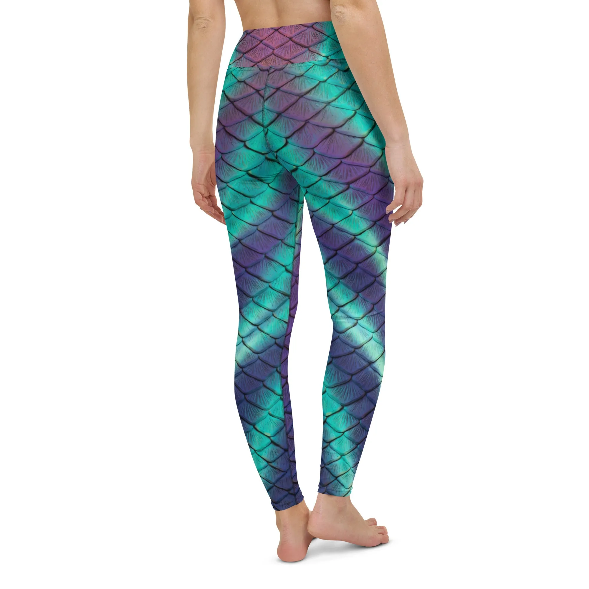 Aurora Borealis High Waisted Leggings