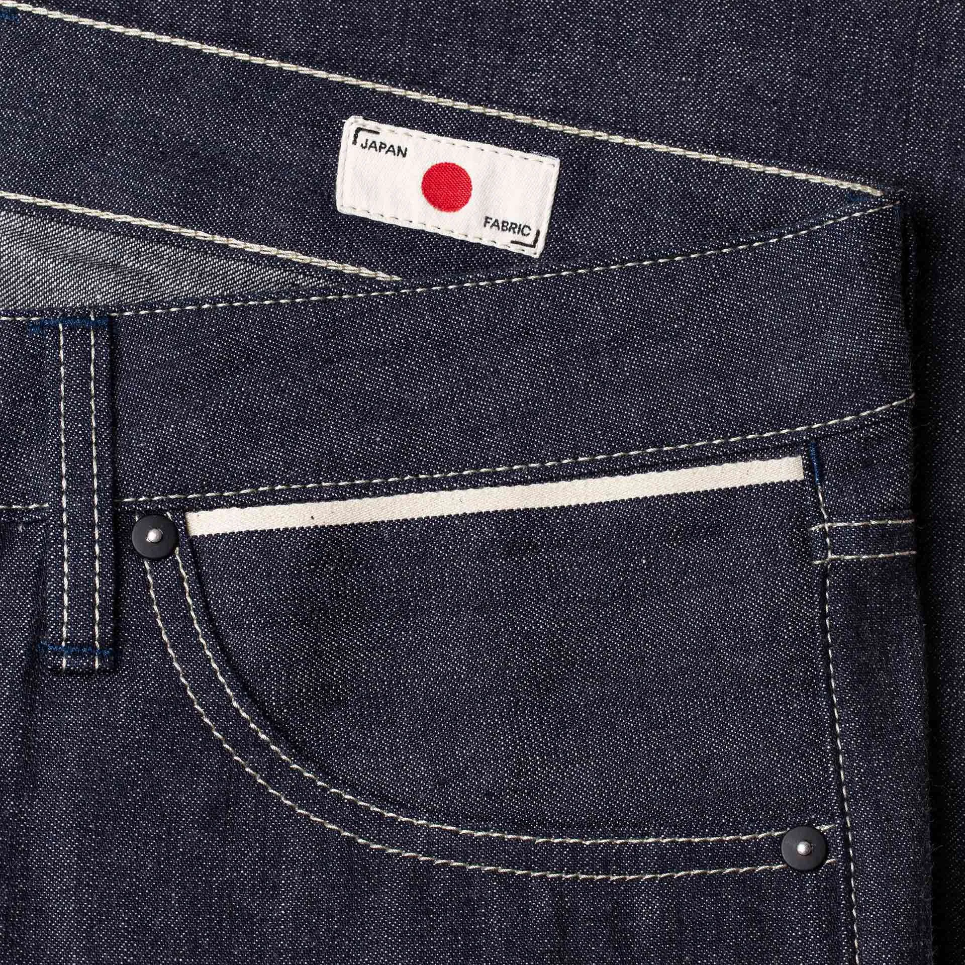 B-07 RELAXED STRAIGHT 10 oz. antique indigo selvedge [SS25]