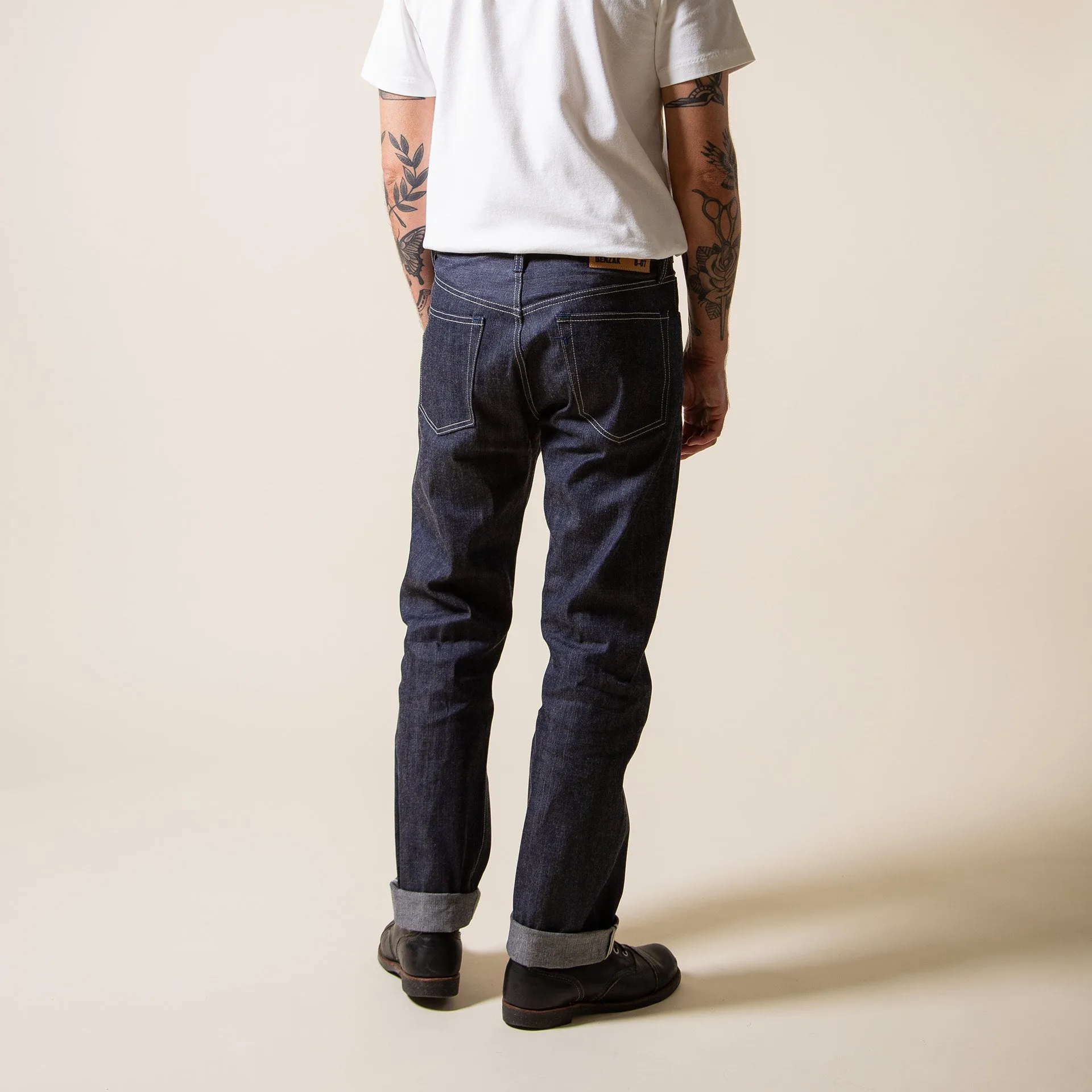 B-07 RELAXED STRAIGHT 10 oz. antique indigo selvedge [SS25]