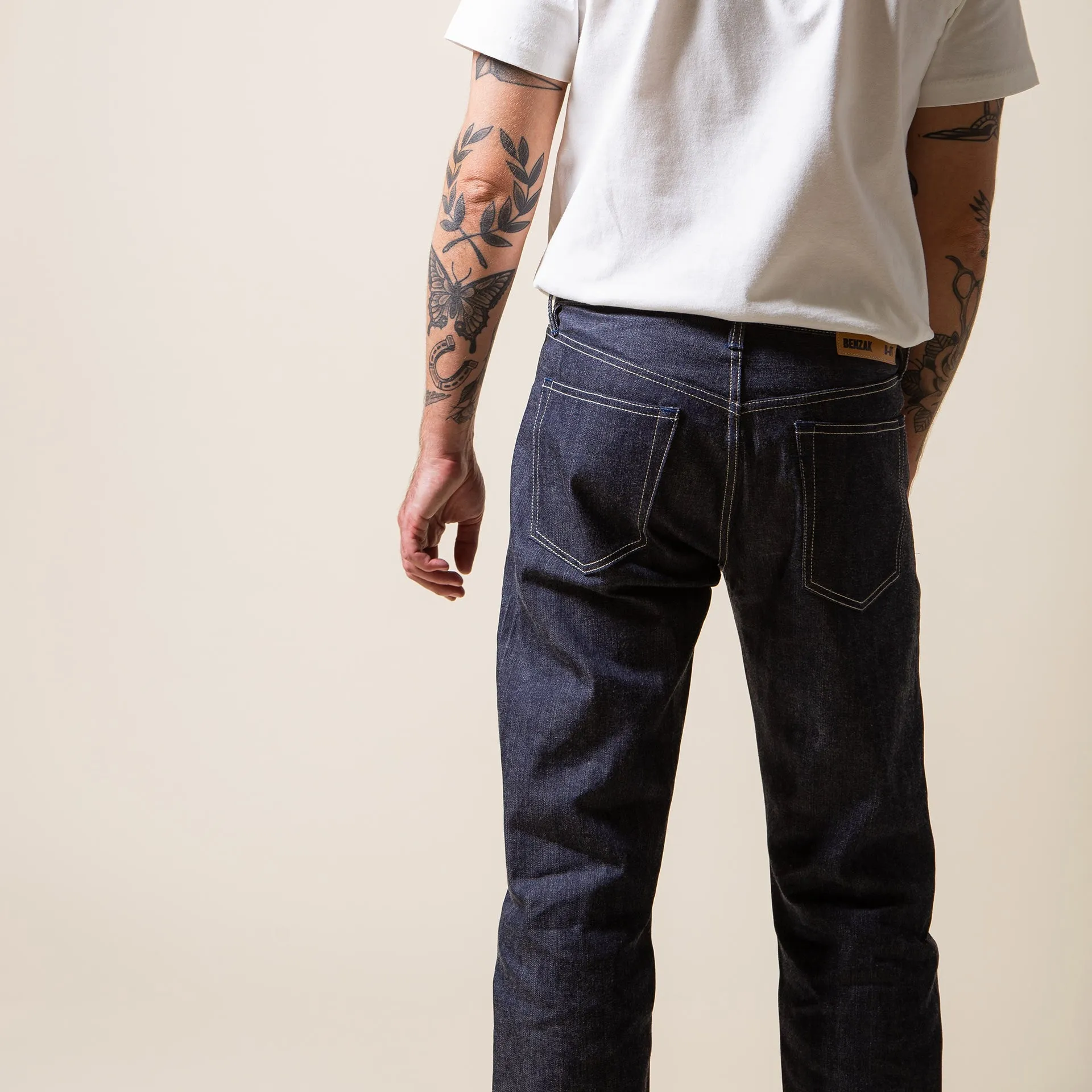 B-07 RELAXED STRAIGHT 10 oz. antique indigo selvedge [SS25]