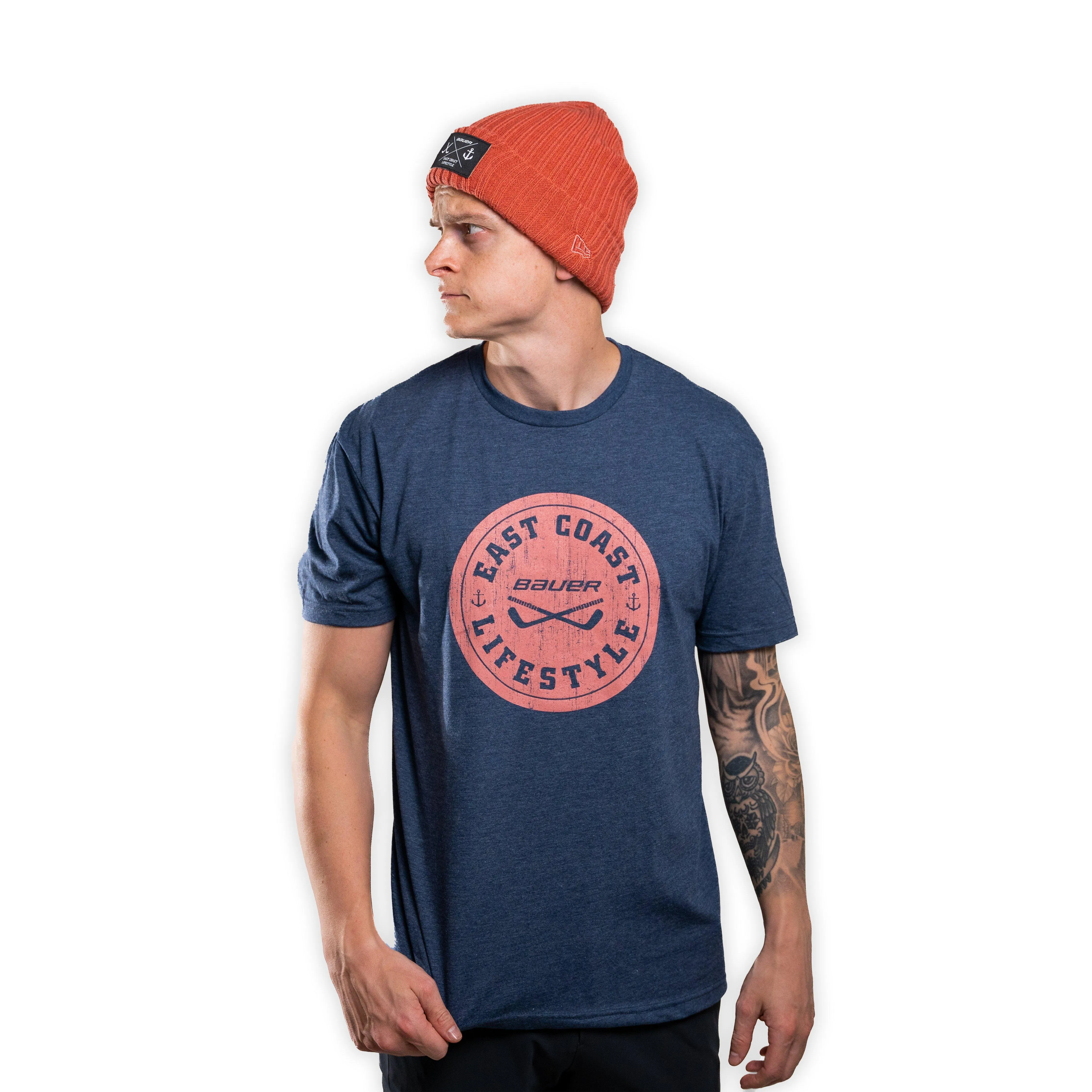 Bauer x East Coast Lifestyle Anchor Tee