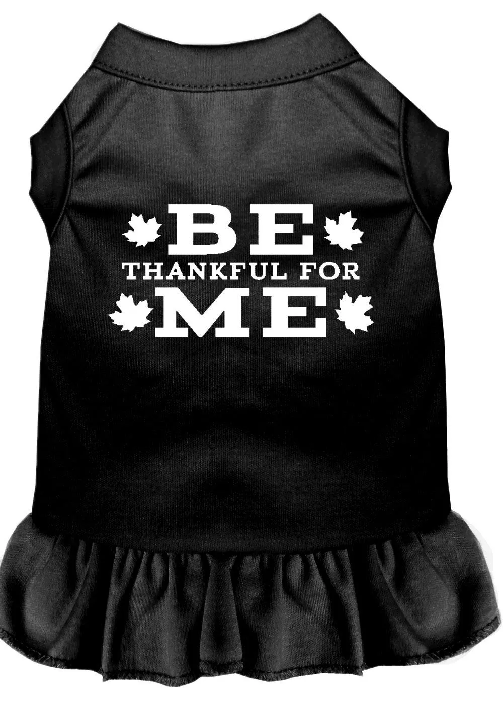 Be Thankful For Me Screen Print Dress Black Sm (10)