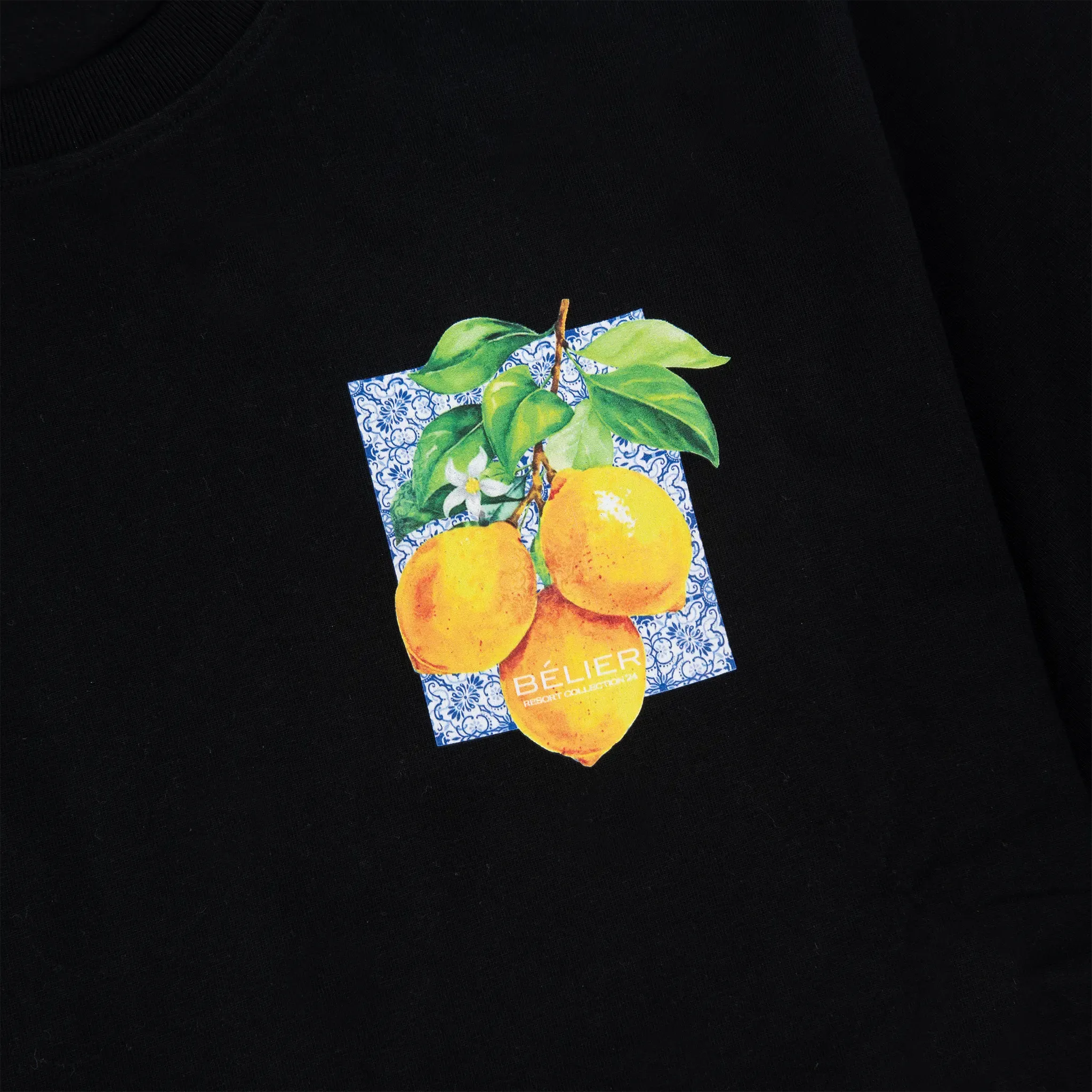 Belier Citrus Black T Shirt