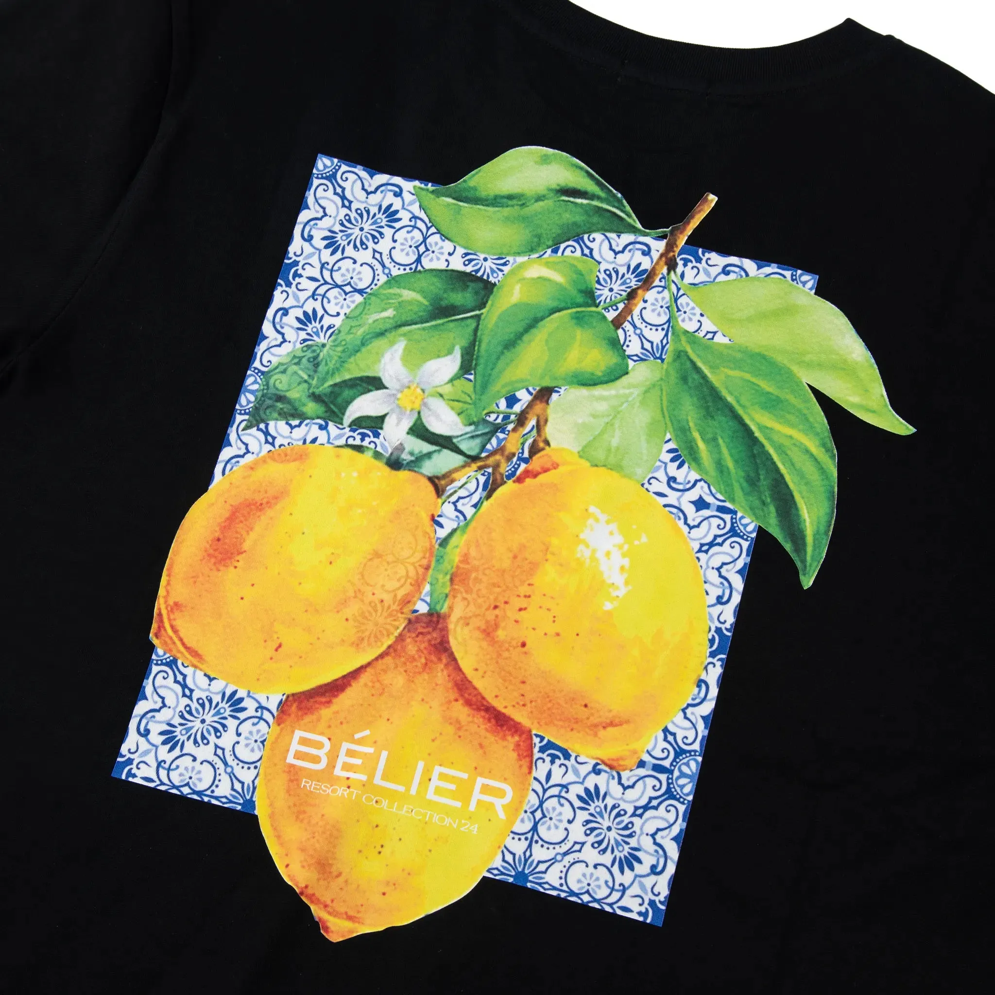 Belier Citrus Black T Shirt