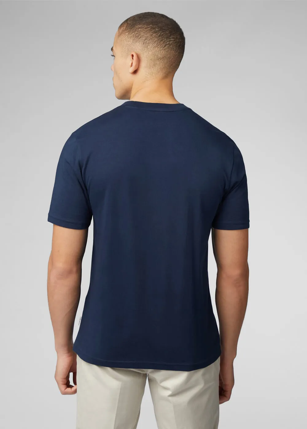 Ben Sherman Core Stripe T-Shirt Dark Navy