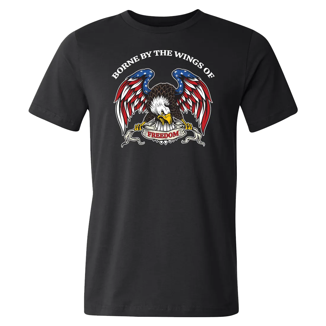 Borne by the Wings of Freedom Men's T-shirt