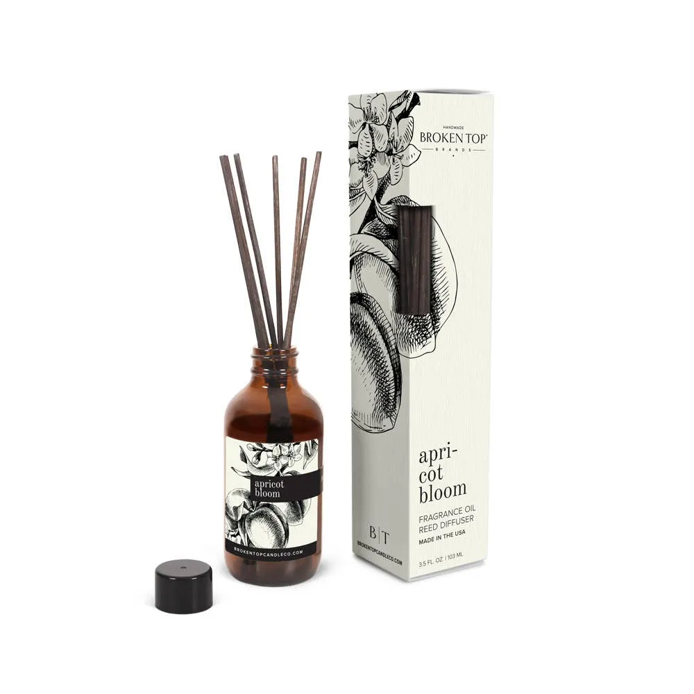 Broken Top Brands - New - Reed Diffuser - Apricot Bloom