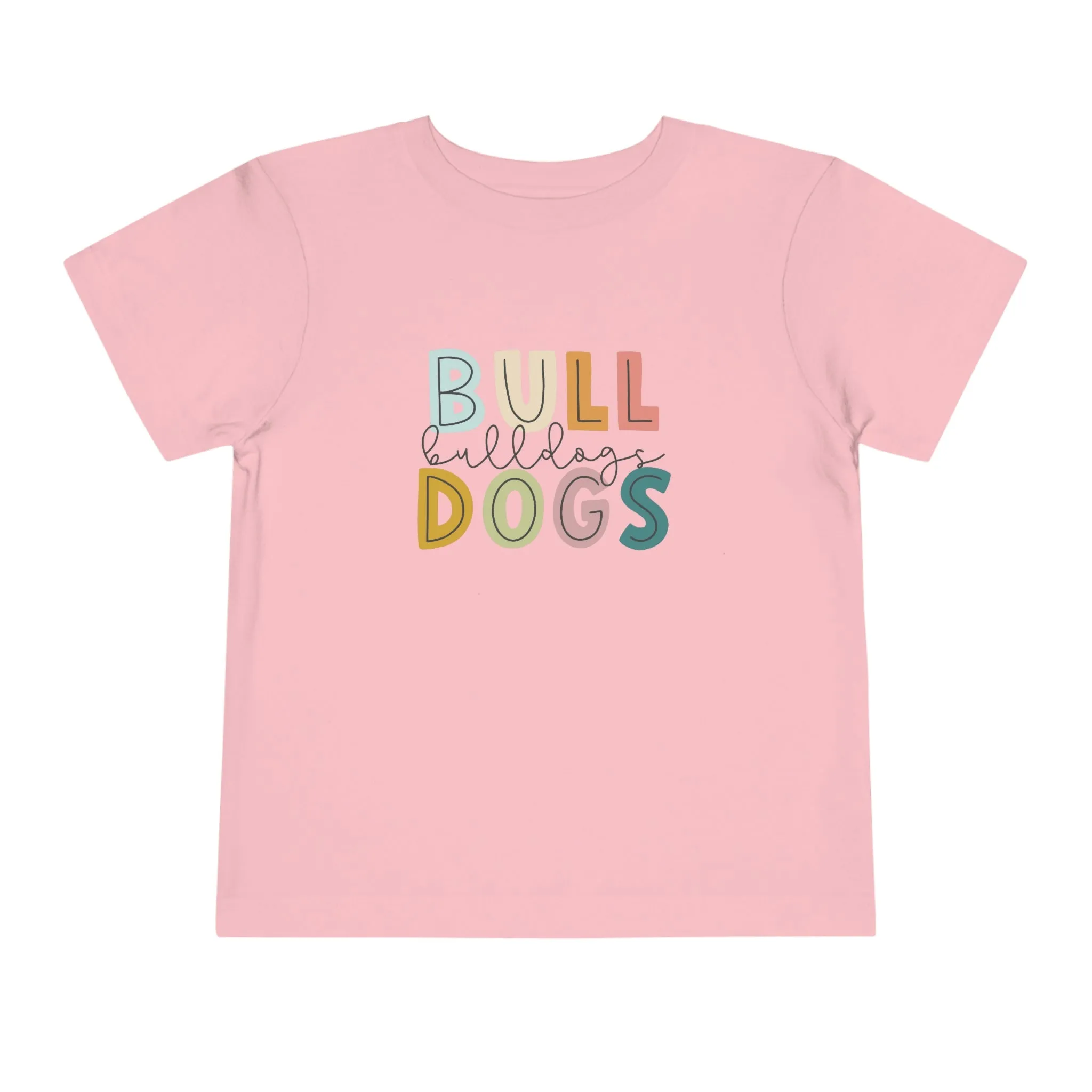 Bulldogs Bella Canvas 3001 Toddler Short Sleeve Tee