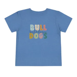 Bulldogs Bella Canvas 3001 Toddler Short Sleeve Tee