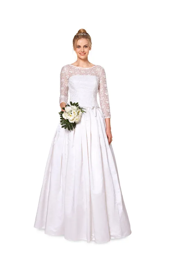 Burda 6776 Misses Wedding Dress Pattern