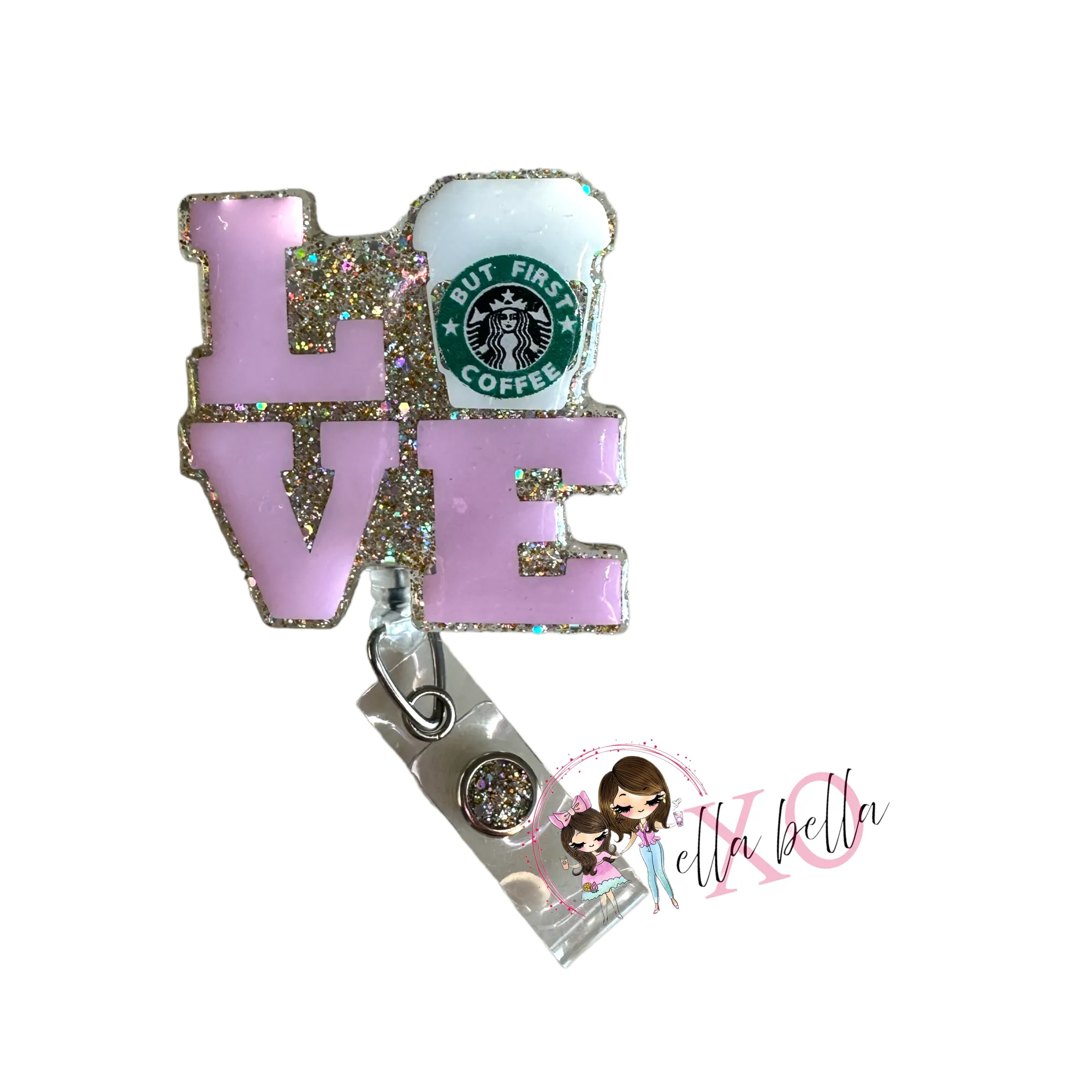 Coffee Love Badge Reel