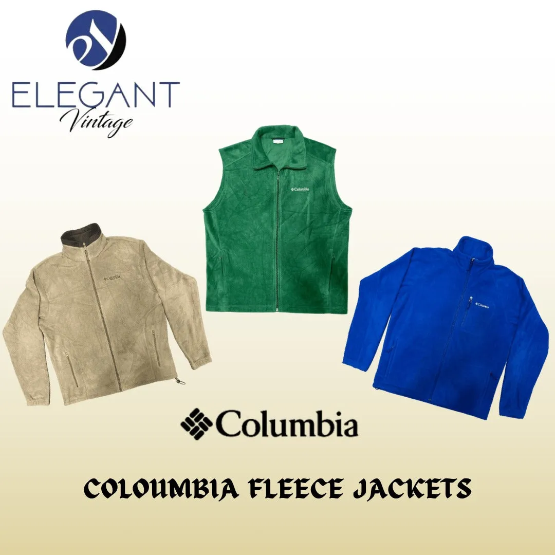 Columbia Fleece Jackets - 50 pieces