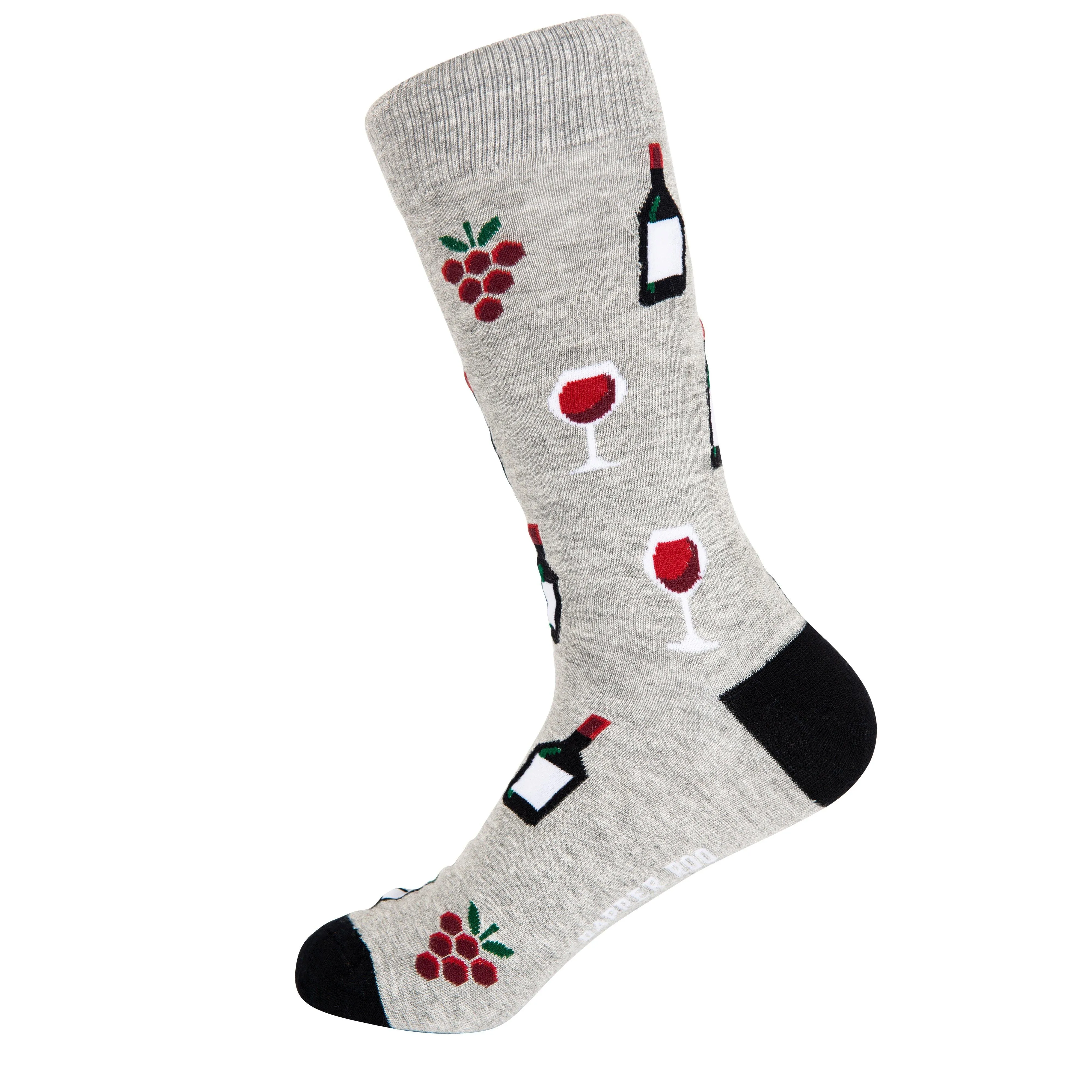 Corked Red Wine Bamboo Socks by Dapper Roo