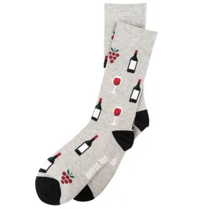 Corked Red Wine Bamboo Socks by Dapper Roo