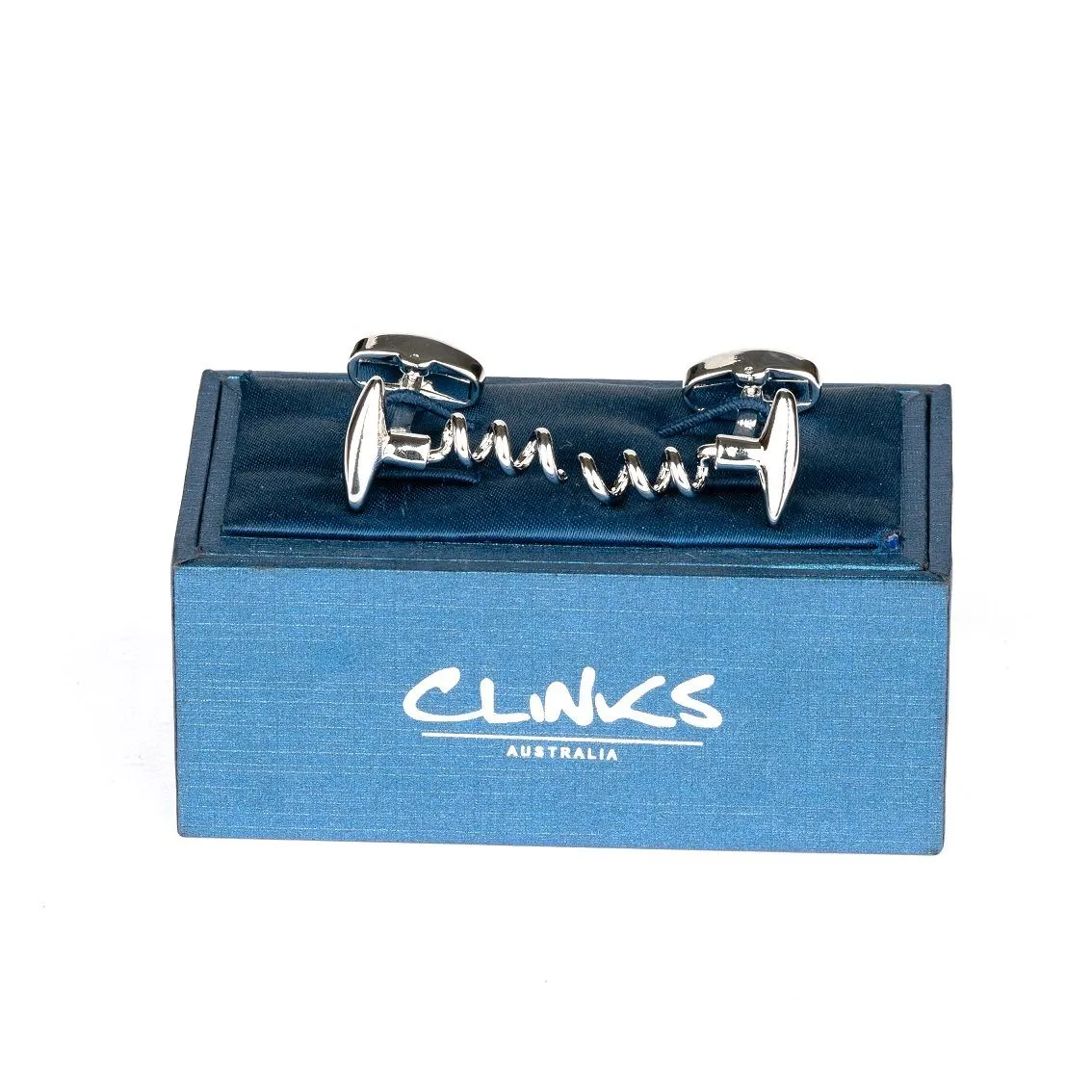 Corkscrew Wine Cufflinks