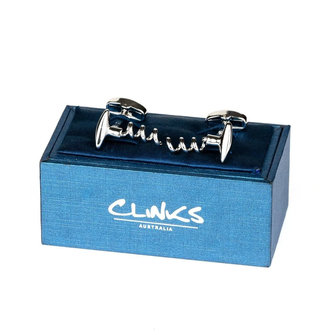 Corkscrew Wine Cufflinks