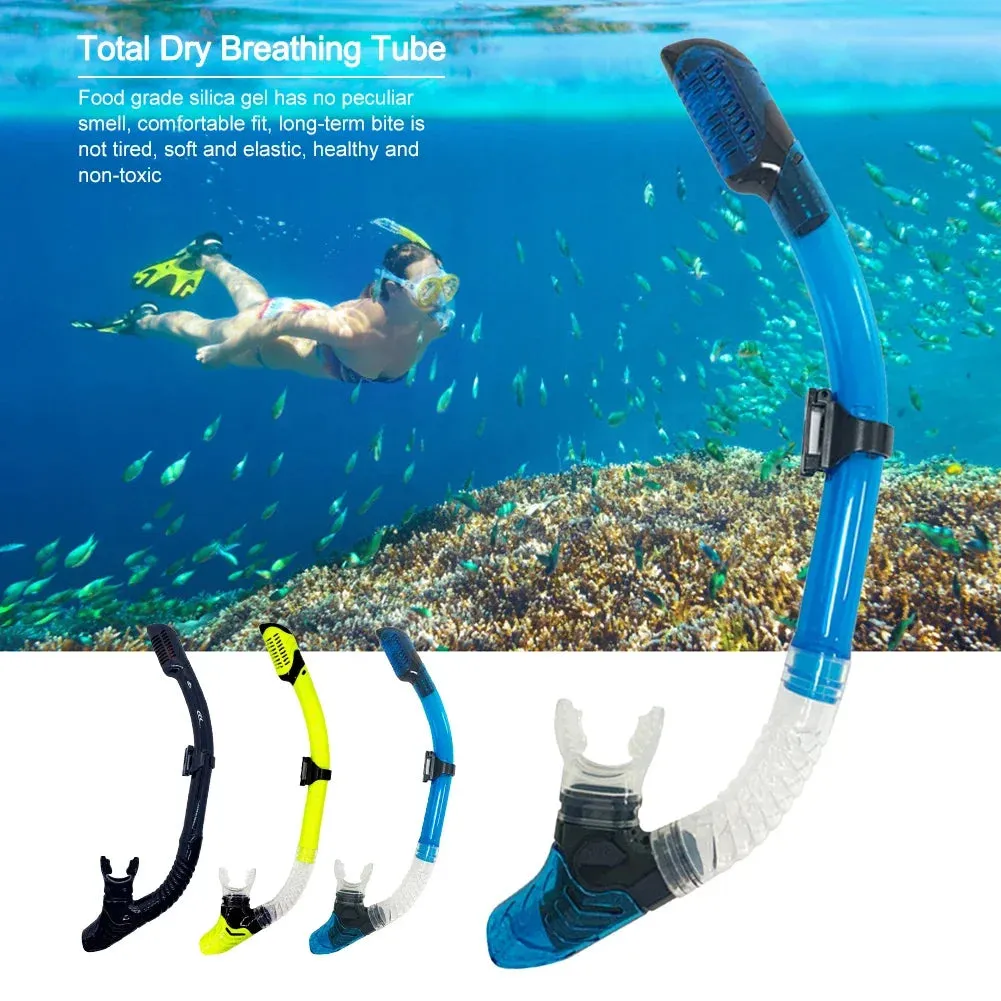 Diving Snorkel Full Dry Underwater Breathing Tube Snorkeling Device