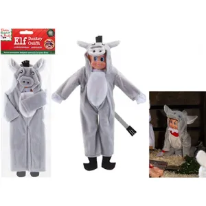 Donkey Outfit For Elf - Grey Christmas Nativity Naughty Elves Christmas Pranks