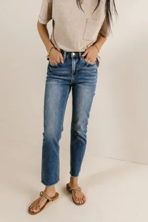 Elowyn Straight Leg Jeans in Medium Wash - FINAL SALE