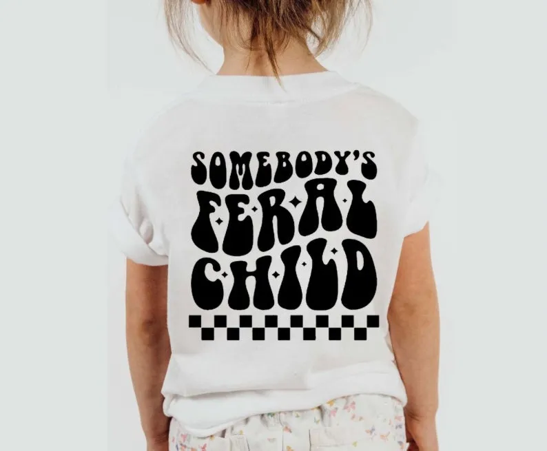 Feral Child Raceway T Shirt Kids