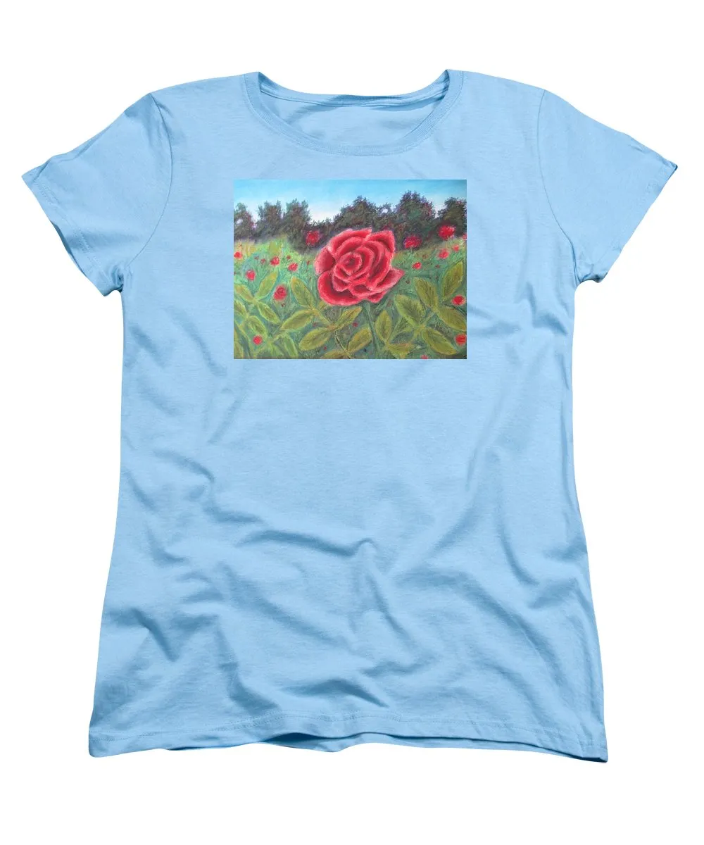 Field of Roses - Women's T-Shirt (Standard Fit)