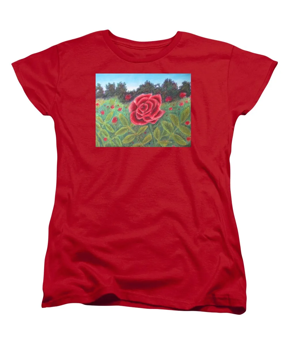 Field of Roses - Women's T-Shirt (Standard Fit)