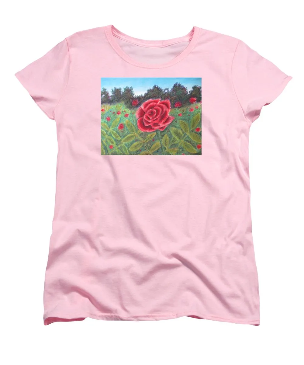 Field of Roses - Women's T-Shirt (Standard Fit)