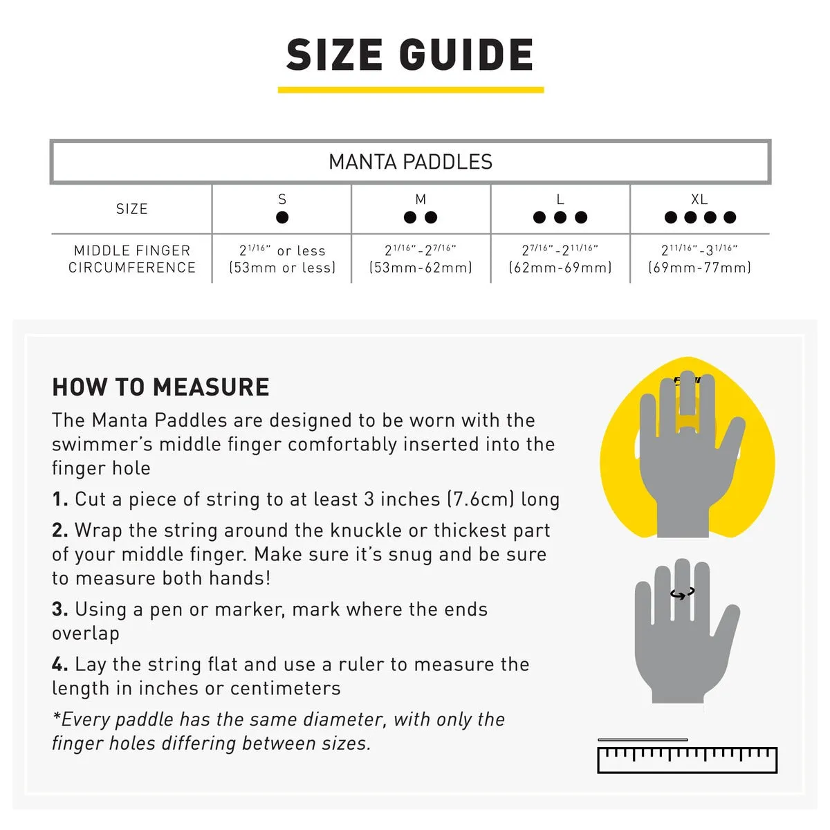 Finis Manta Swim Paddles