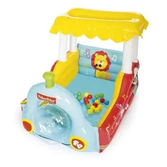 Fisher-Price Train Ball Pit Inflatable Kids Play Centre [WS]