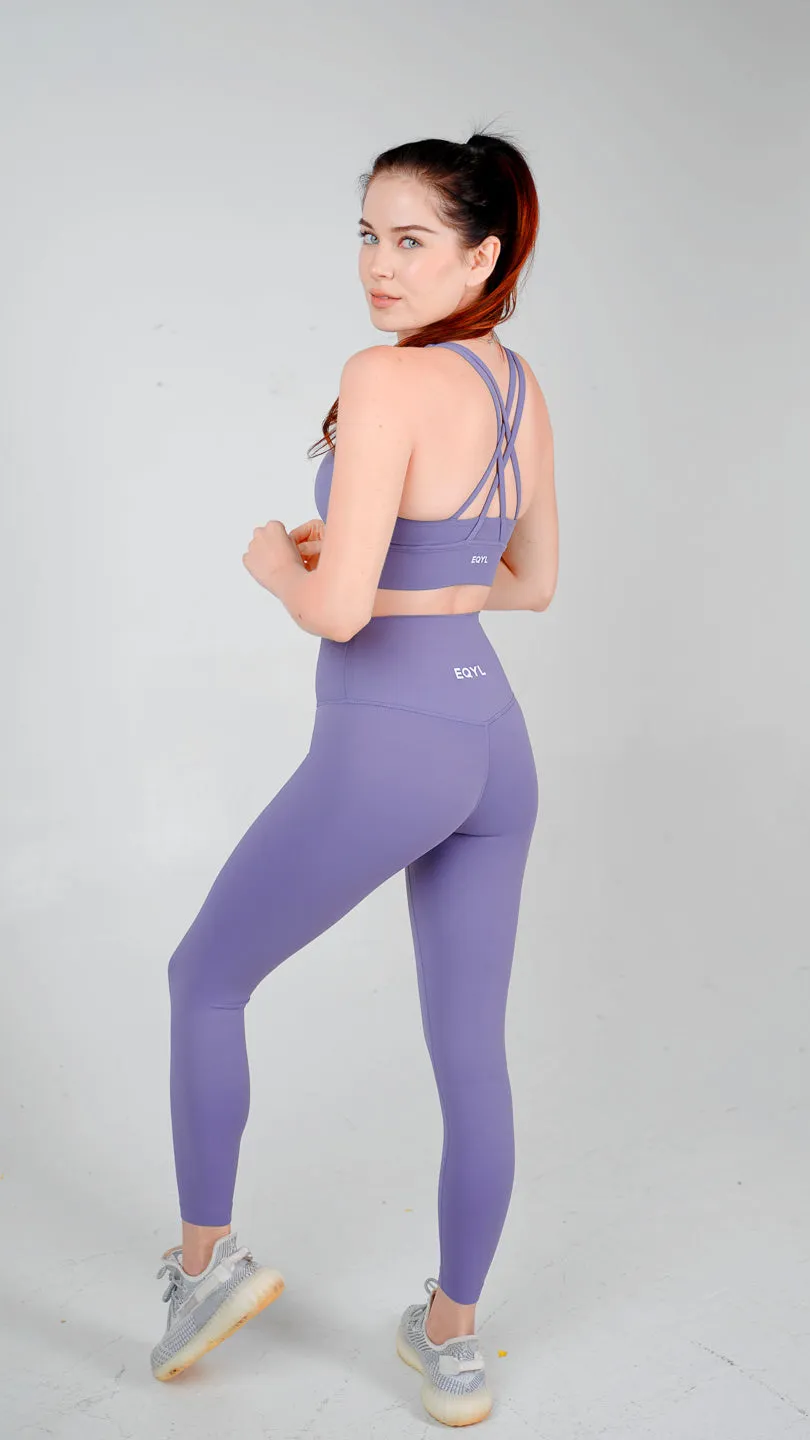 Flex Leggings - Plum