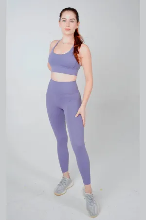 Flex Leggings - Plum