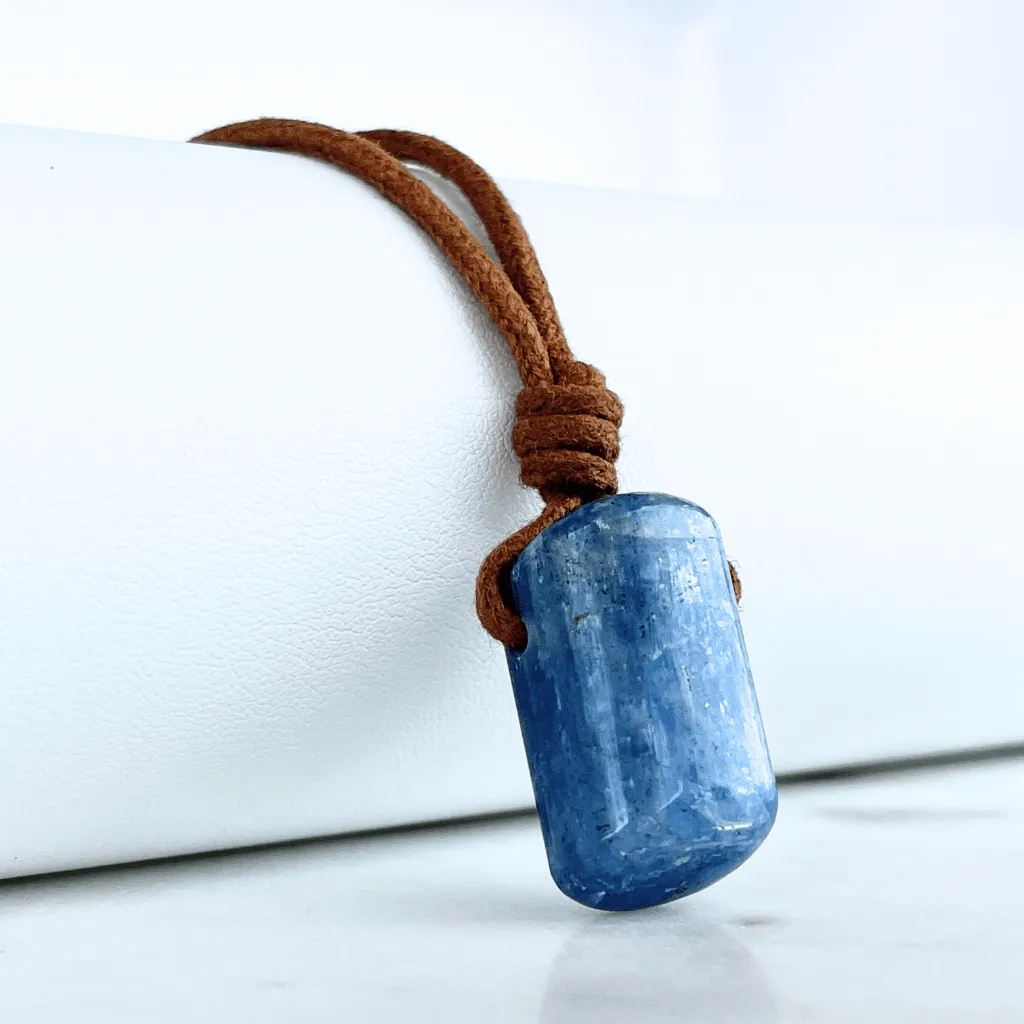 Handcrafted Natural Kyanite OOAK Pendant - Tranquil Beauty