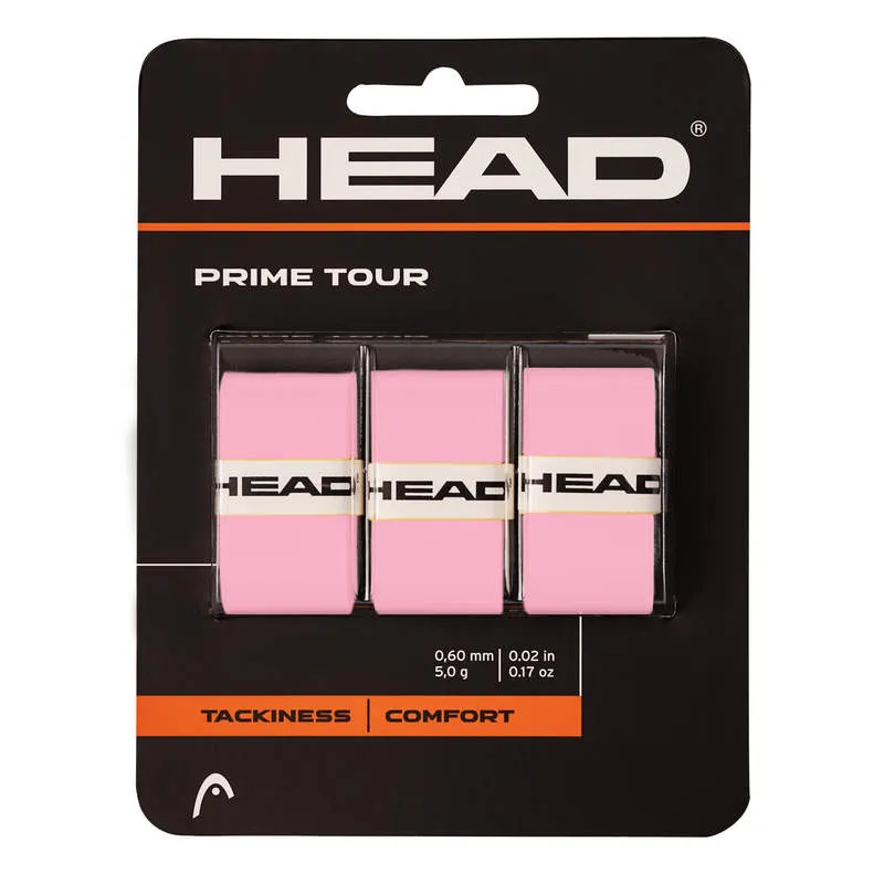 Head Prime Tour Tennis Overgrips - 3 Pack