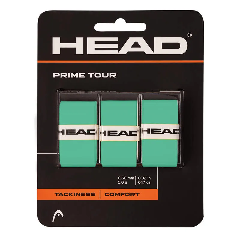 Head Prime Tour Tennis Overgrips - 3 Pack