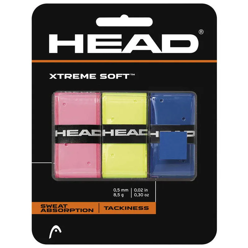 Head Xtreme soft Tennis Overgrips - 3 Pack