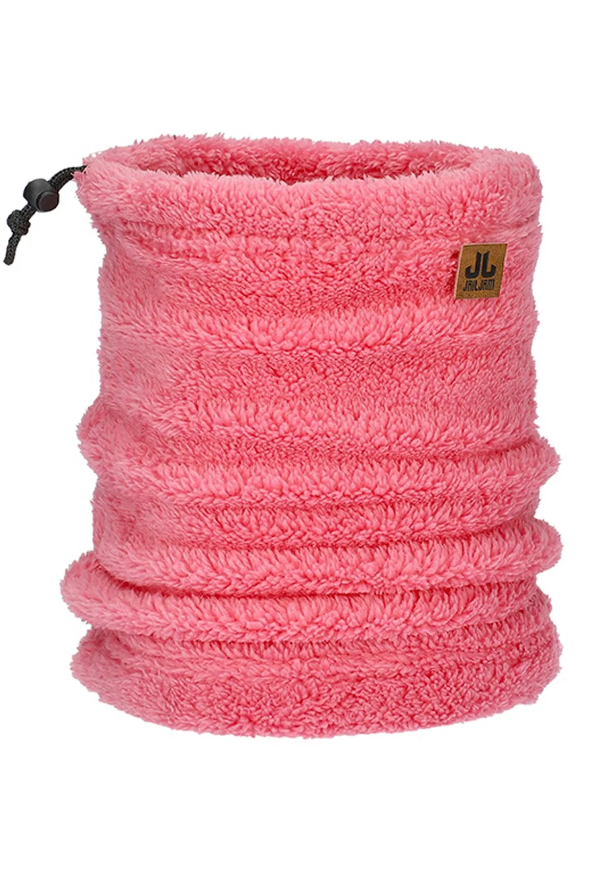 JJ Teddy Fleece Scarf in Pink