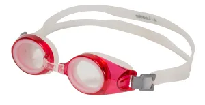 Leader Adult Prescription Swim Goggle_Red