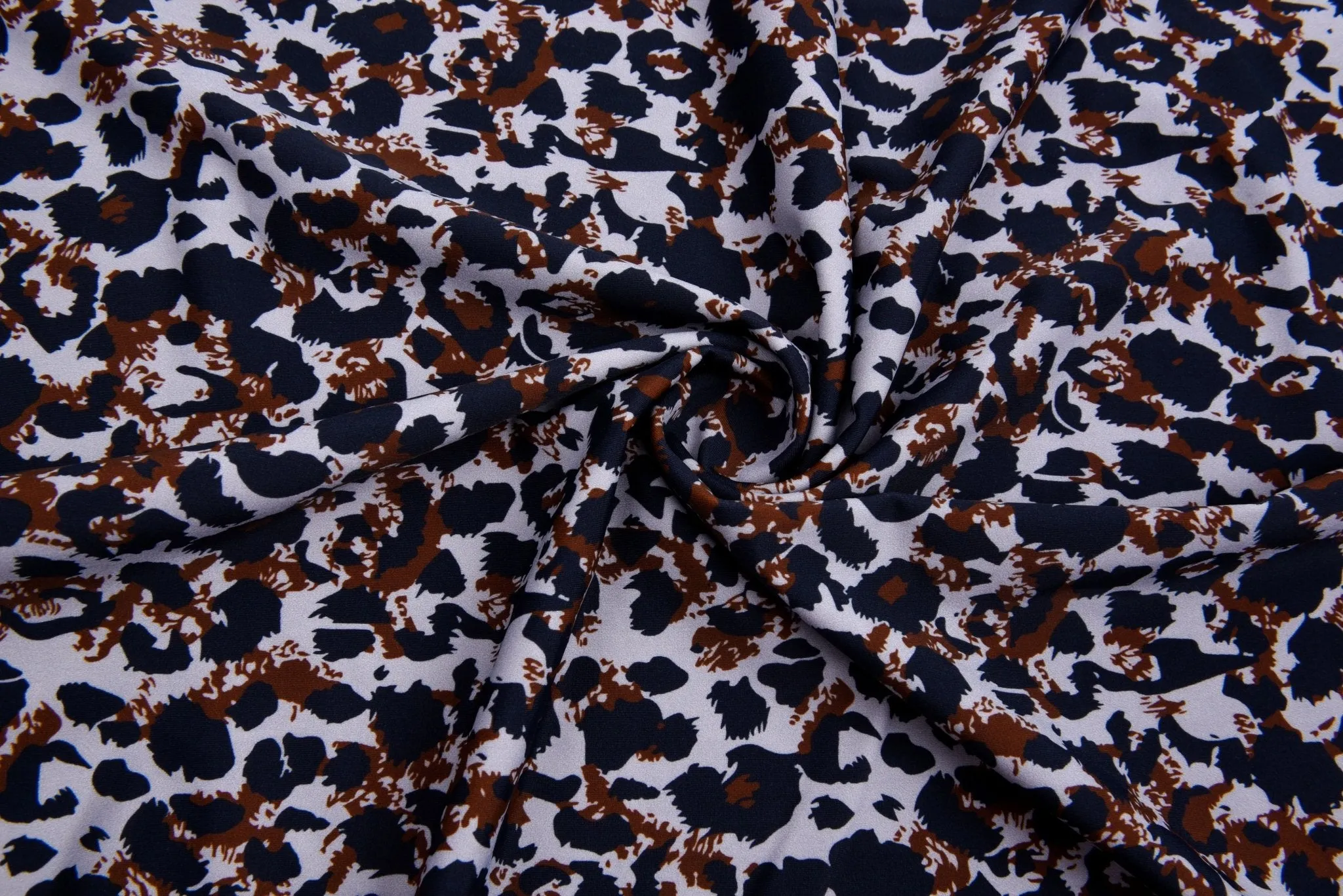 Leopard  Print  Nylon Swimwear Fabric - 587A