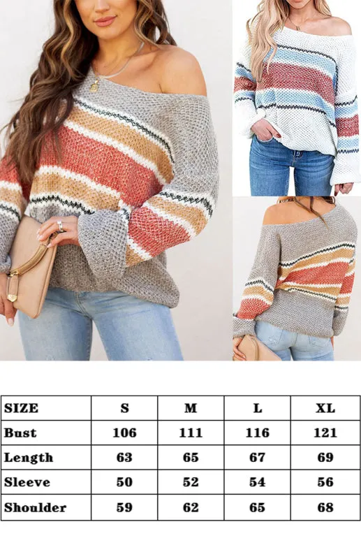 Loose Round Neck Knit Bottoming Shirt