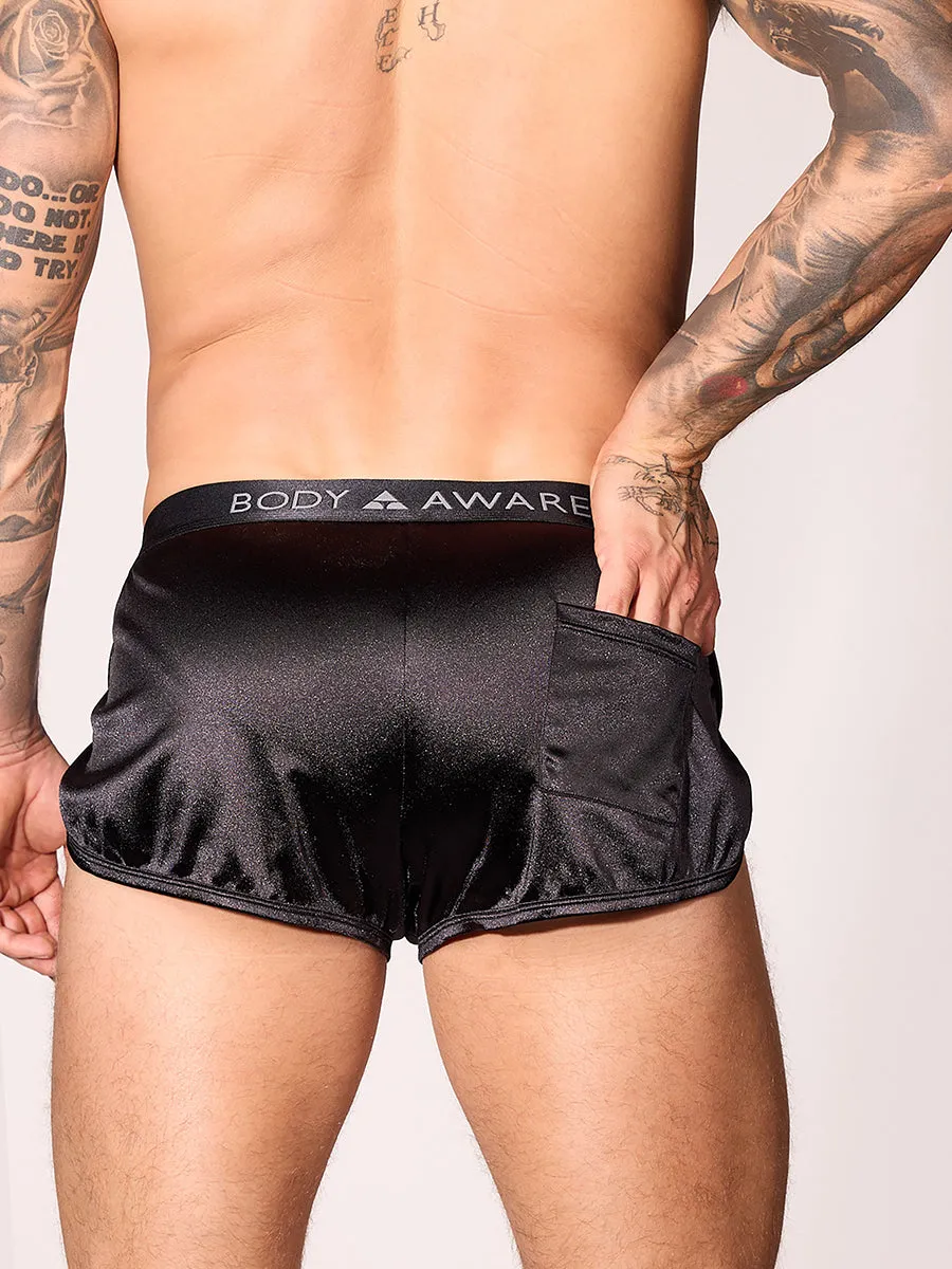 Luxe Satin Track Short