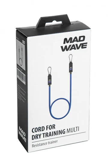 Mad Wave Cord for Dry Training Multi Resistance Trainer Black