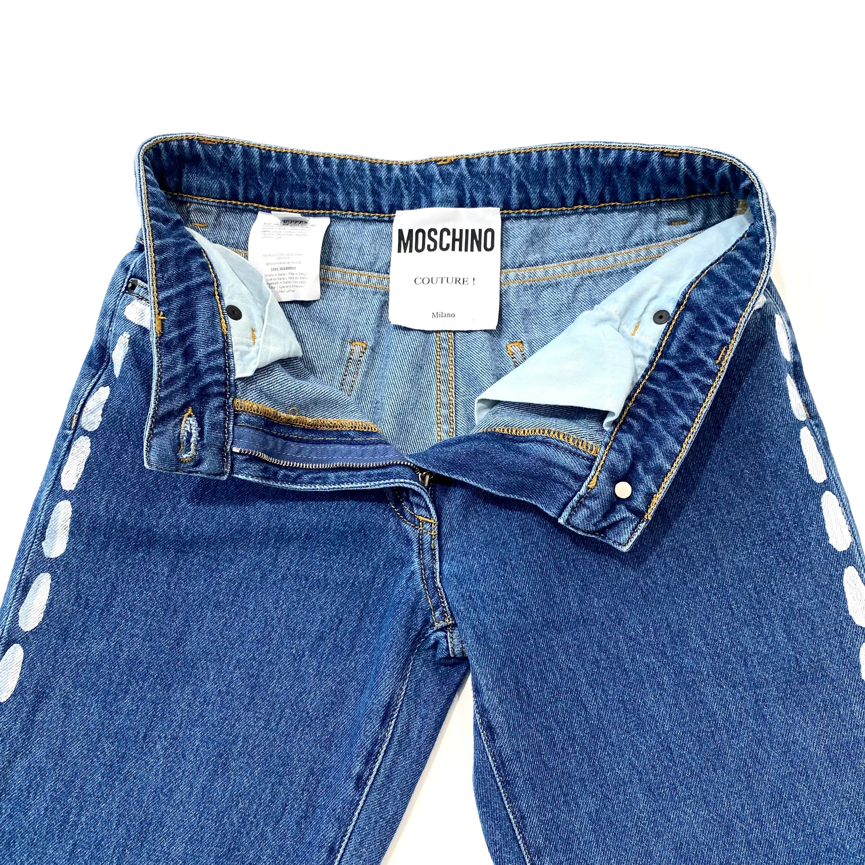 Moschino Trompe L’oeil Jeans