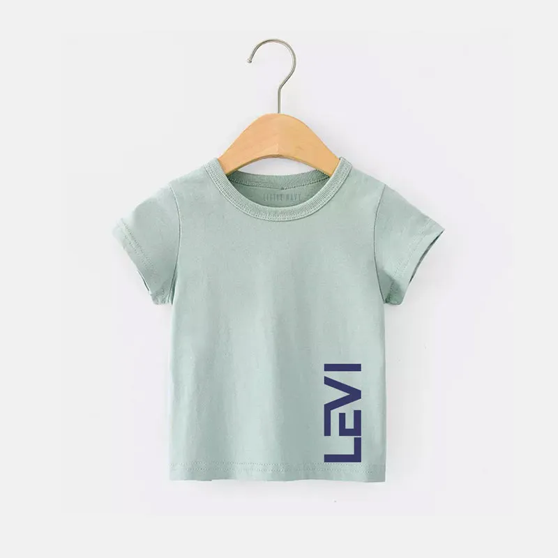 Personalized Side Name T-Shirt