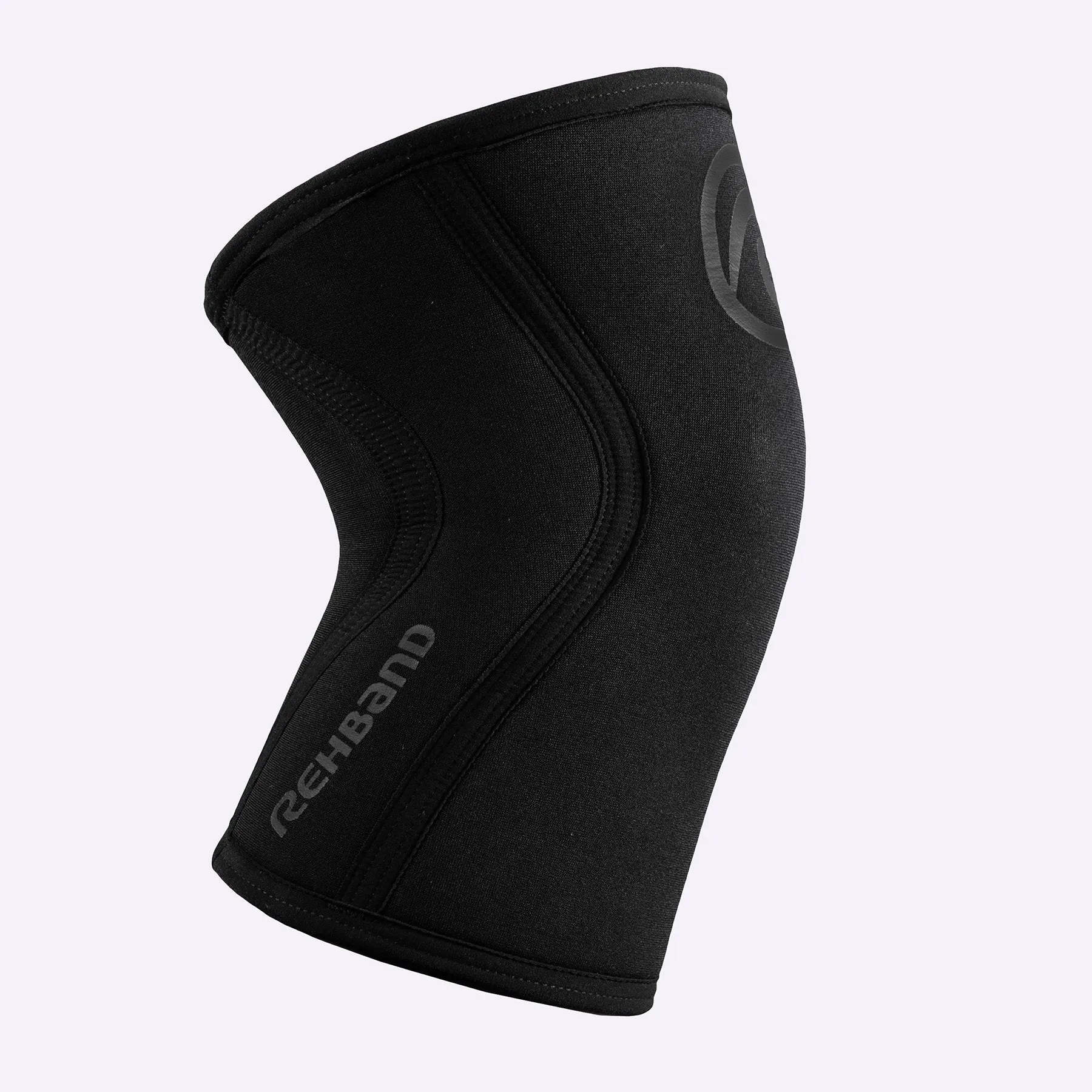 Rehband - Rx Knee Sleeves - Carbon Black - 5mm - PAIR